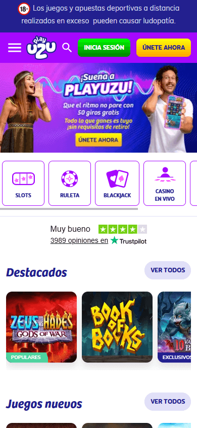 PlayUZU_Casino_PE_homepage_mobile
