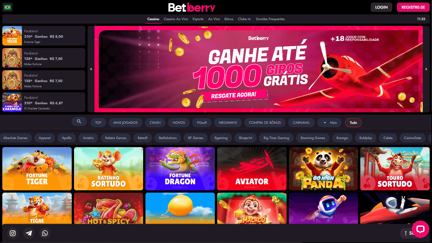 Betberry.io_Casino_homepage_desktop