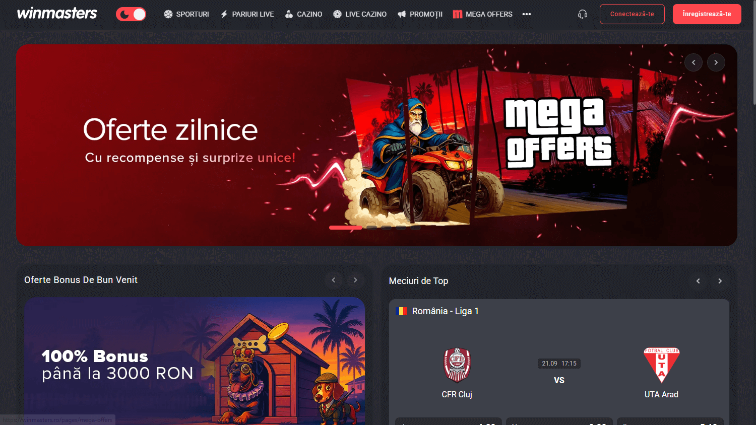 Winmasters_Casino_RO_homepage_desktop