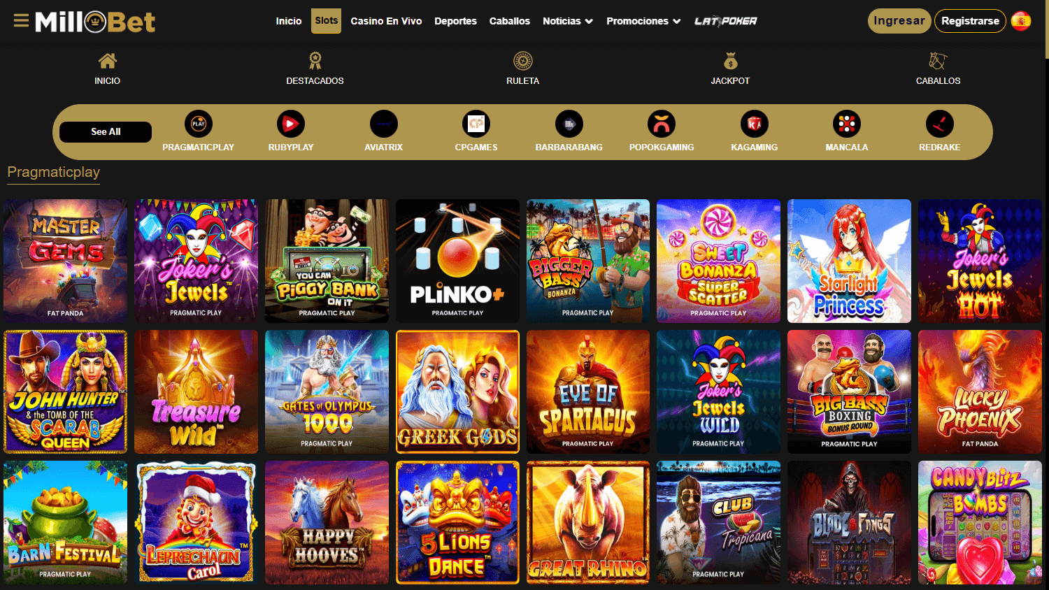 millobet_casino_game_gallery_desktop