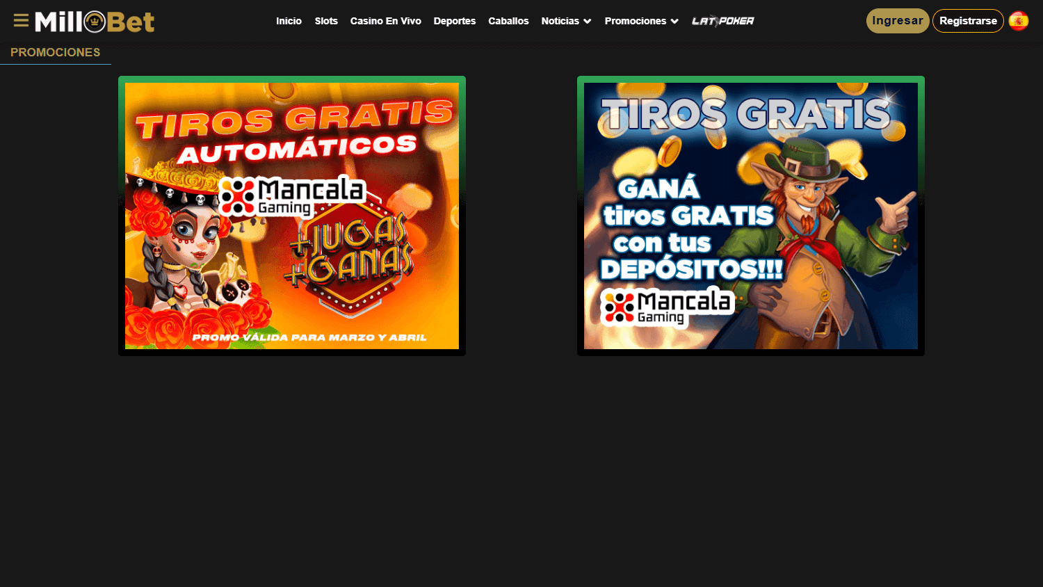 millobet_casino_promotions_desktop