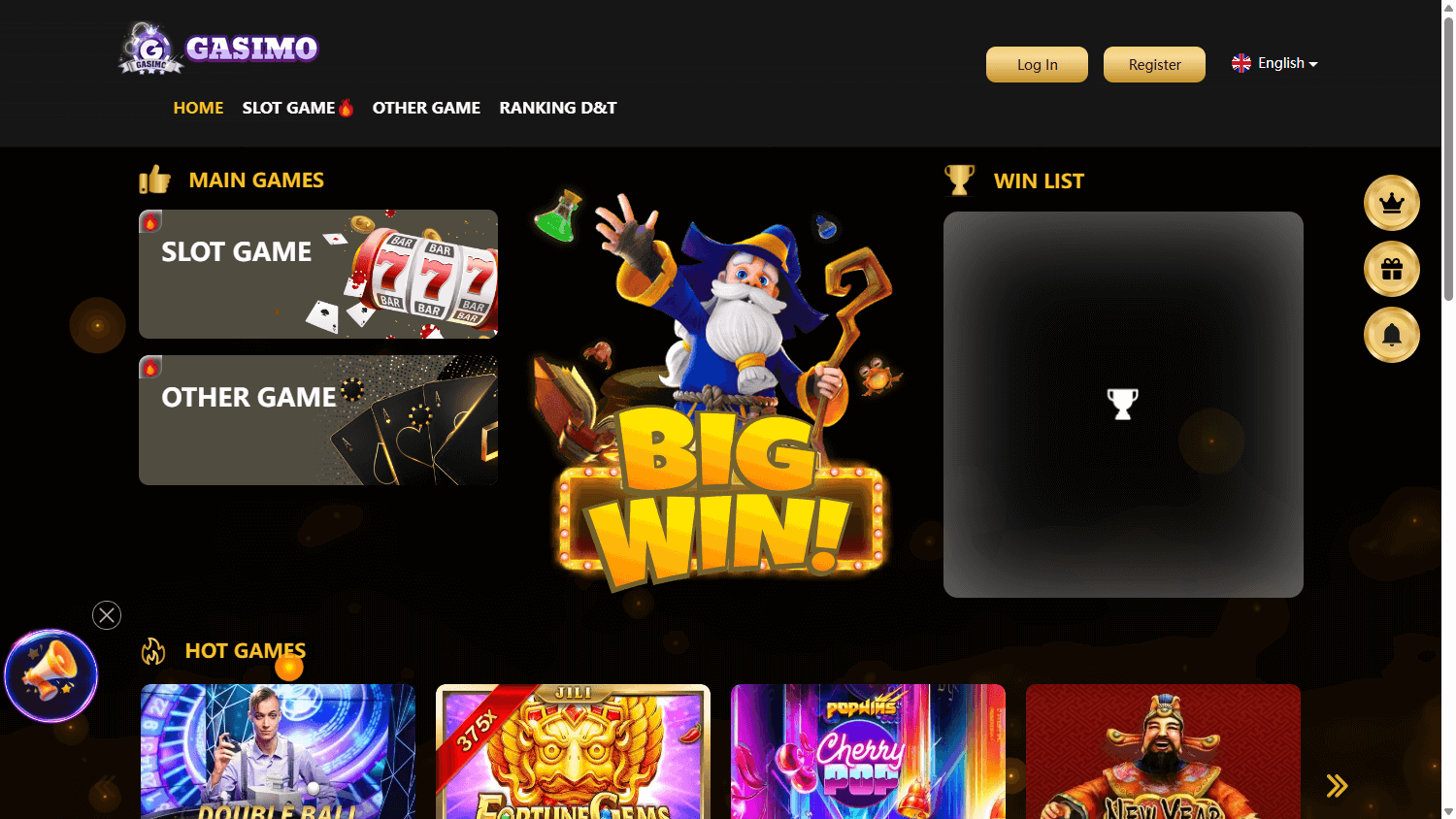gasimo_casino_homepage_desktop