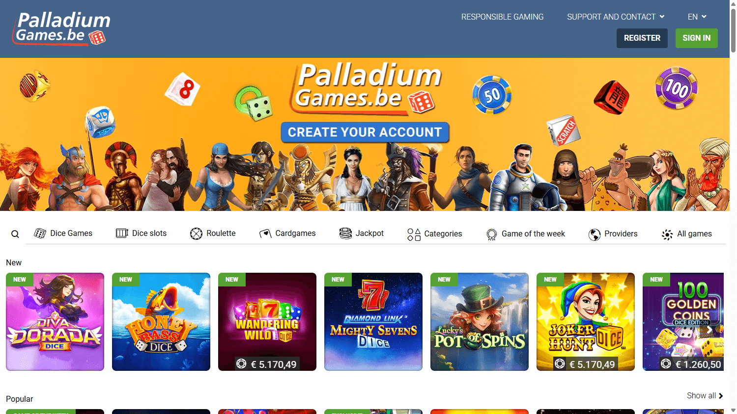 Palladium_Games_Casino_homepage_desktop