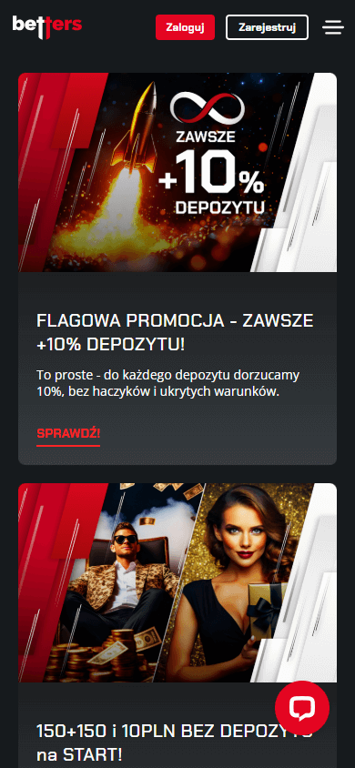 Betters_Casino_promotions_mobile