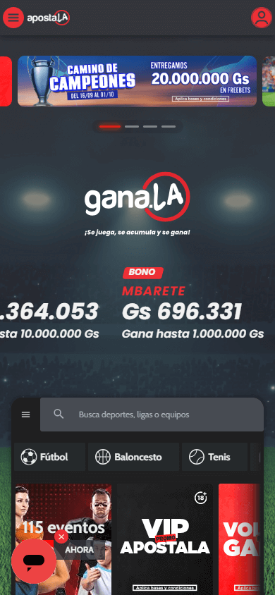 Aposta.La_Casino_homepage_mobile