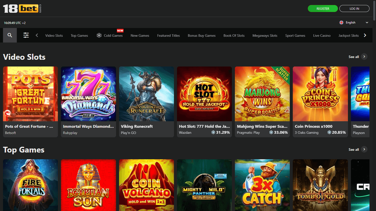 18bet_Casino_game_gallery_desktop