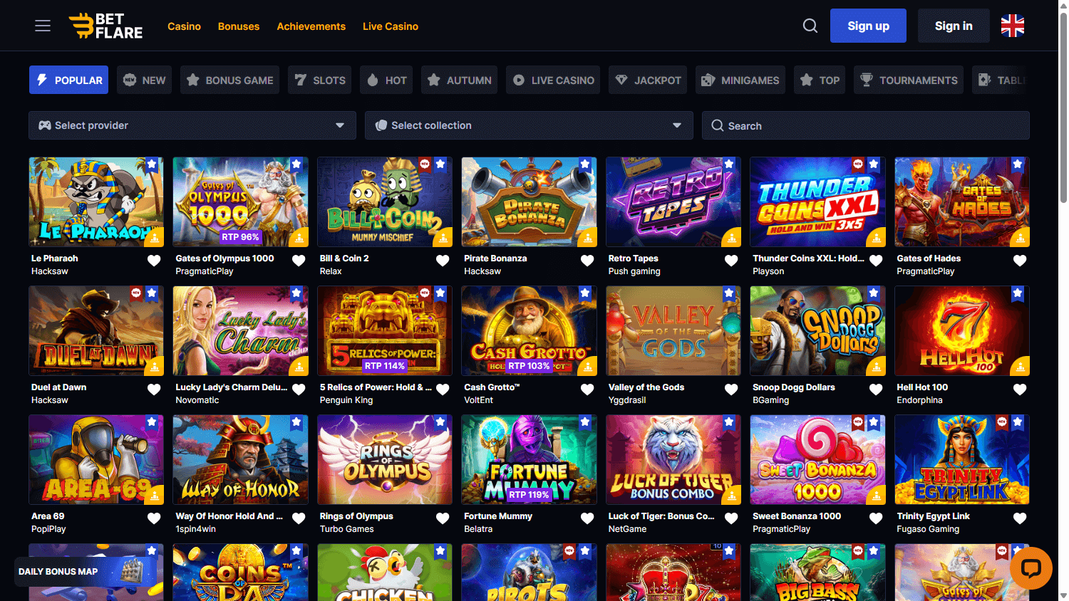 Betflare_casino_game_gallery_desktop