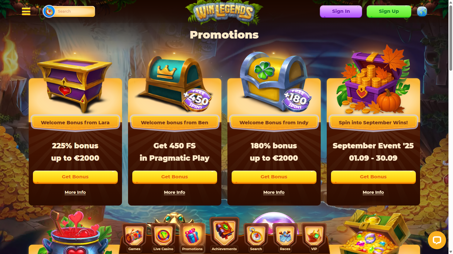 winlegends_casino_promotions_desktop