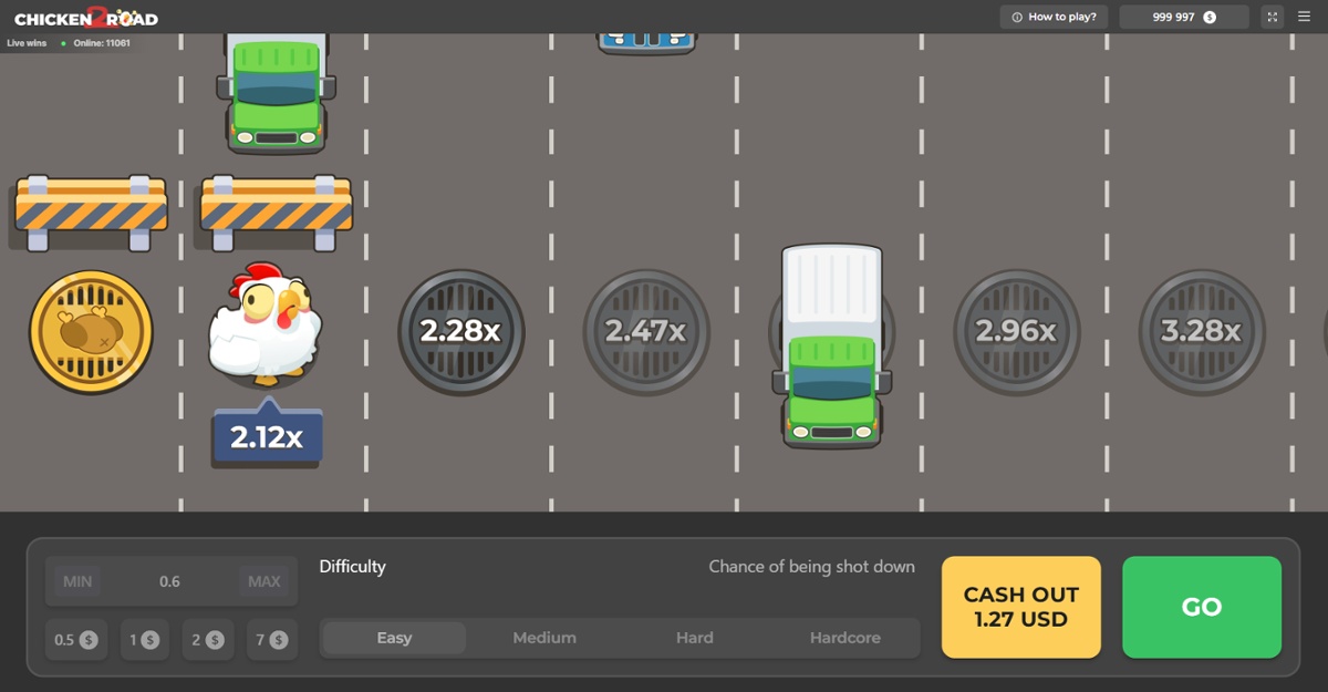Chicken Road 2.0 - Easy Difficulty cash out