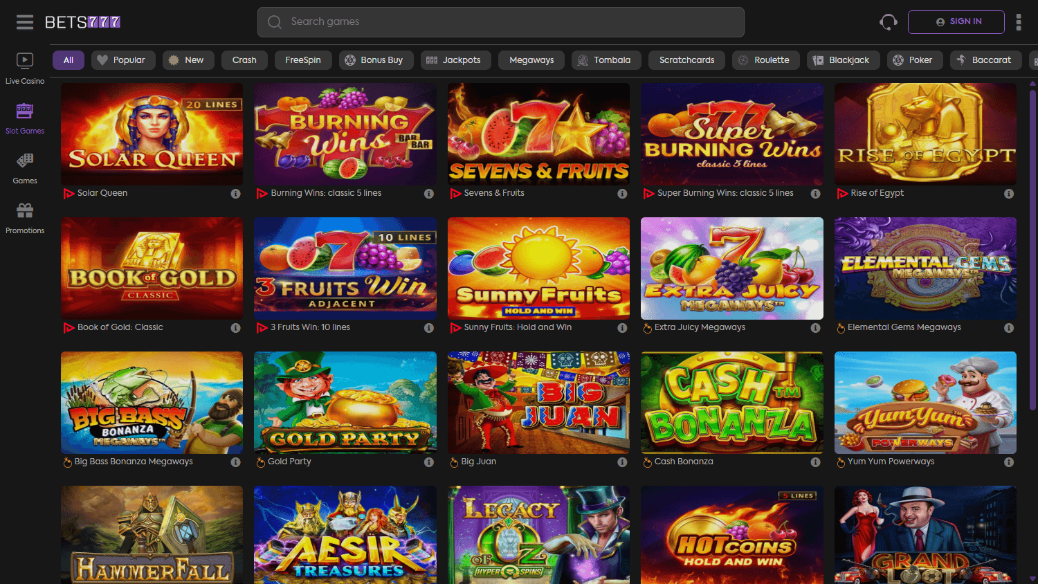 bets777_casino_game_gallery_desktop