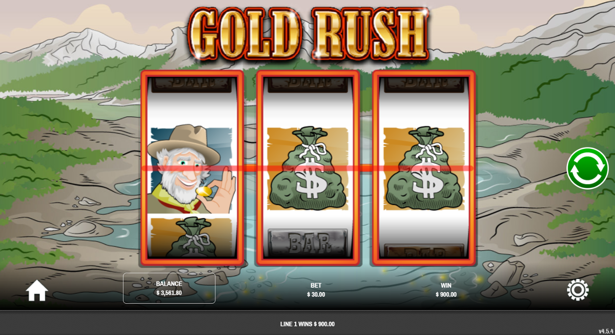 Gold Rush (Rival) scatter win