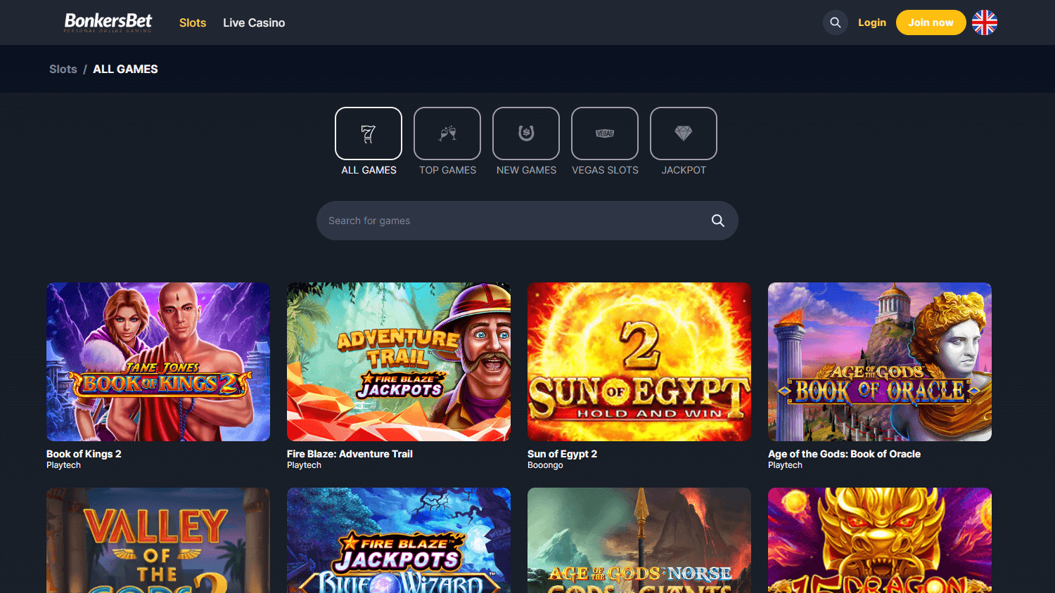 BonkersBet_Casino_game_gallery_desktop