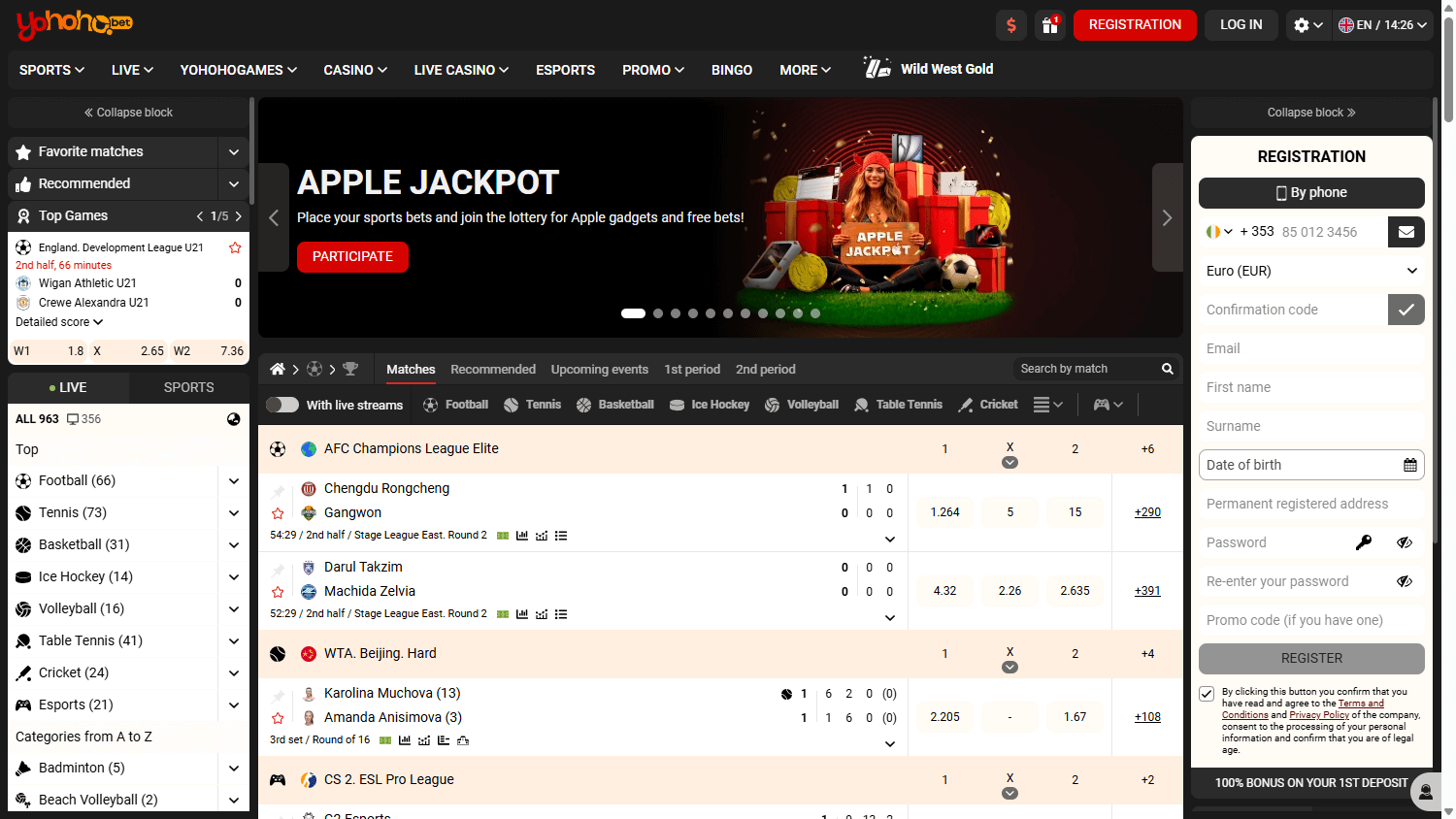 yohohobet_casino_homepage_desktop