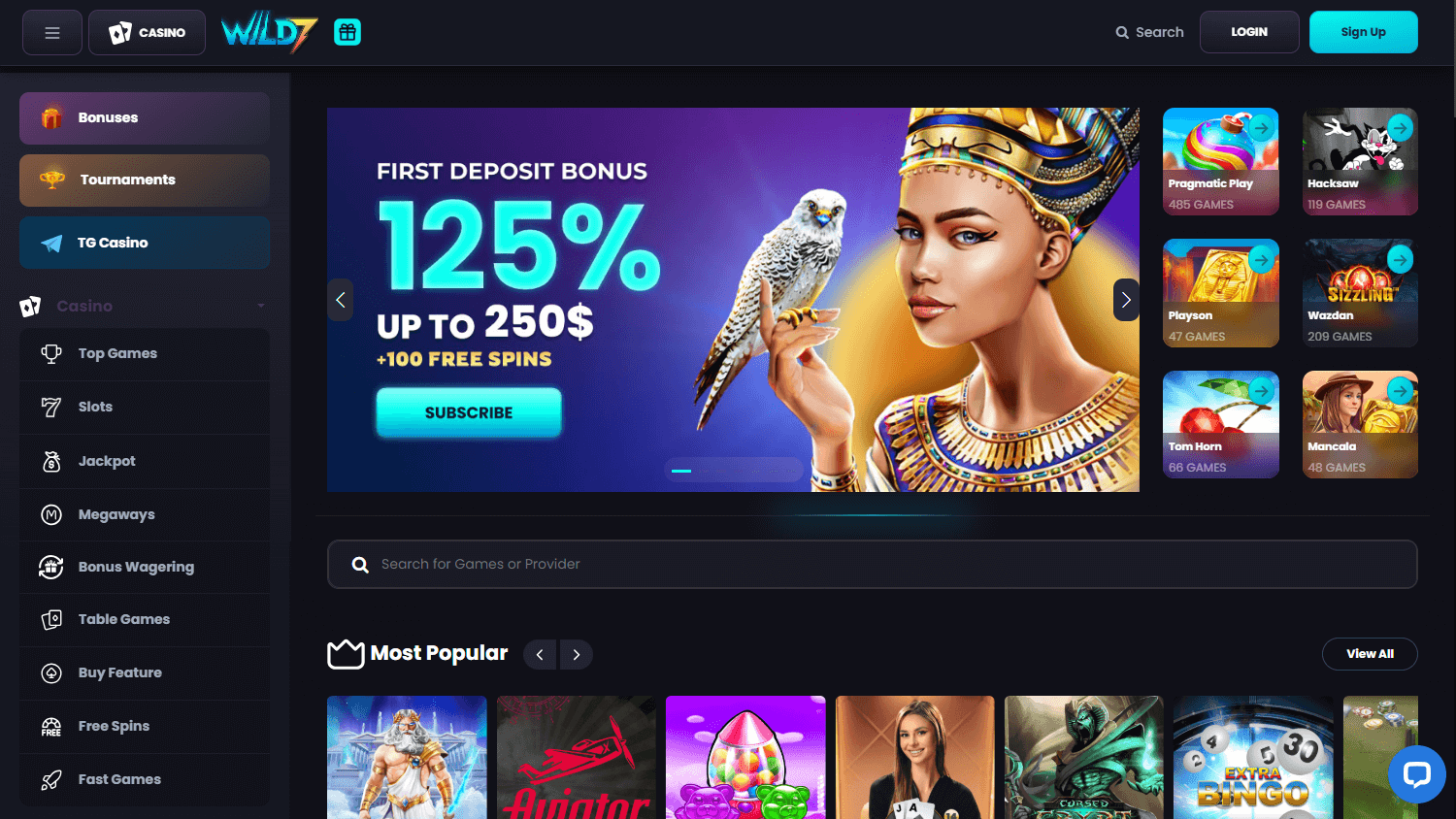 wild7_casino_homepage_desktop