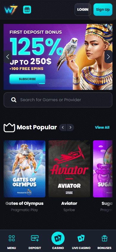 wild7_casino_homepage_mobile