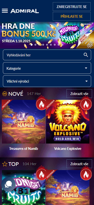 Admiral_Casino_CZ_homepage_mobile