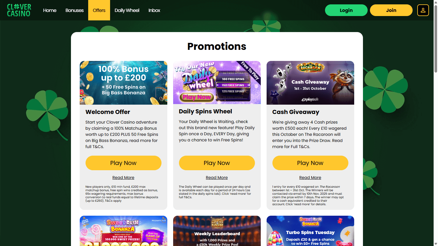 Clover_Casino_promotions_desktop