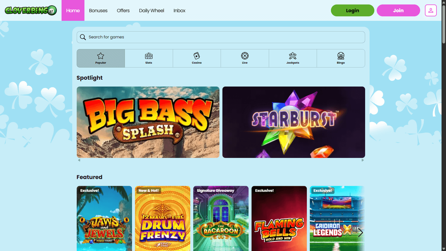 clover_bingo_casino_game_gallery_desktop