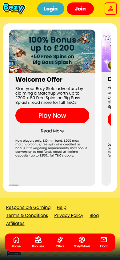 Bezy_Casino_promotions_mobile