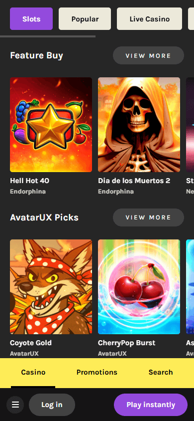 Kruuna_Casino_game_gallery_mobile