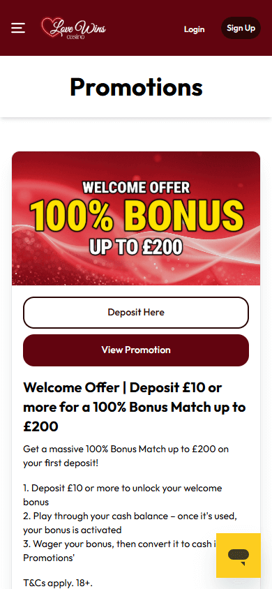 love_wins_casino_promotions_mobile