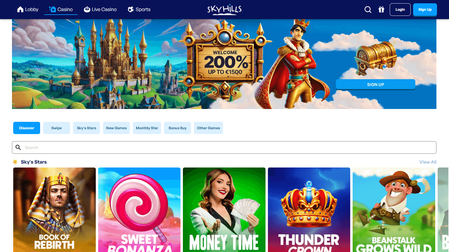 SkyHills_Casino_game_gallery_desktop