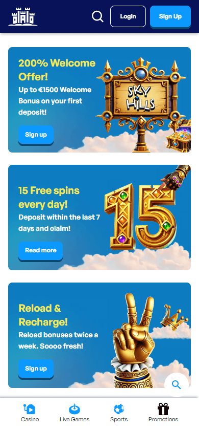 SkyHills_Casino_promotions_mobile