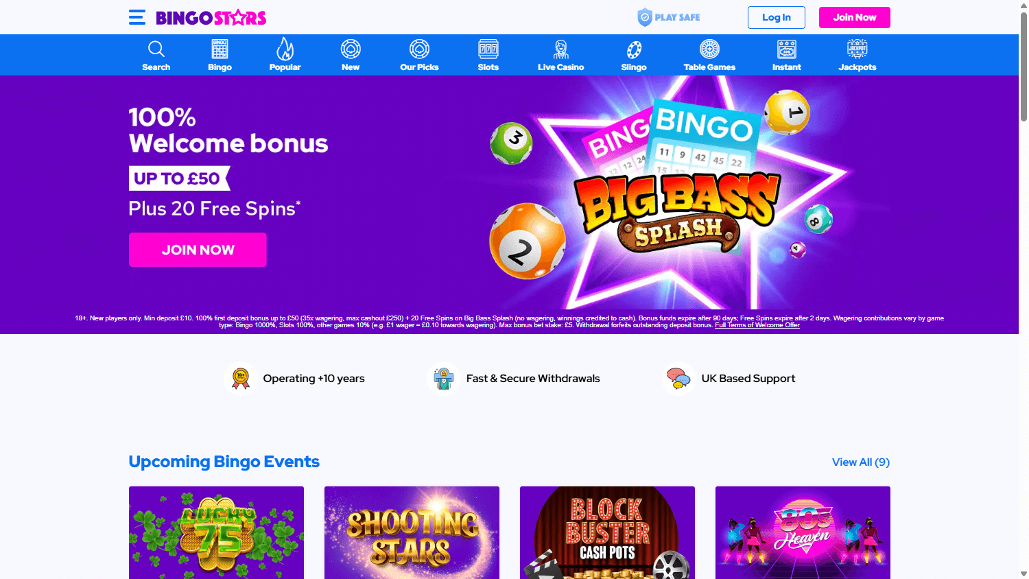 Bingo_Stars_Casino_homepage_desktop