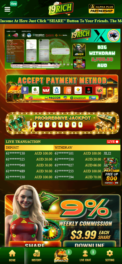 19RICH_Casino_homepage_mobile
