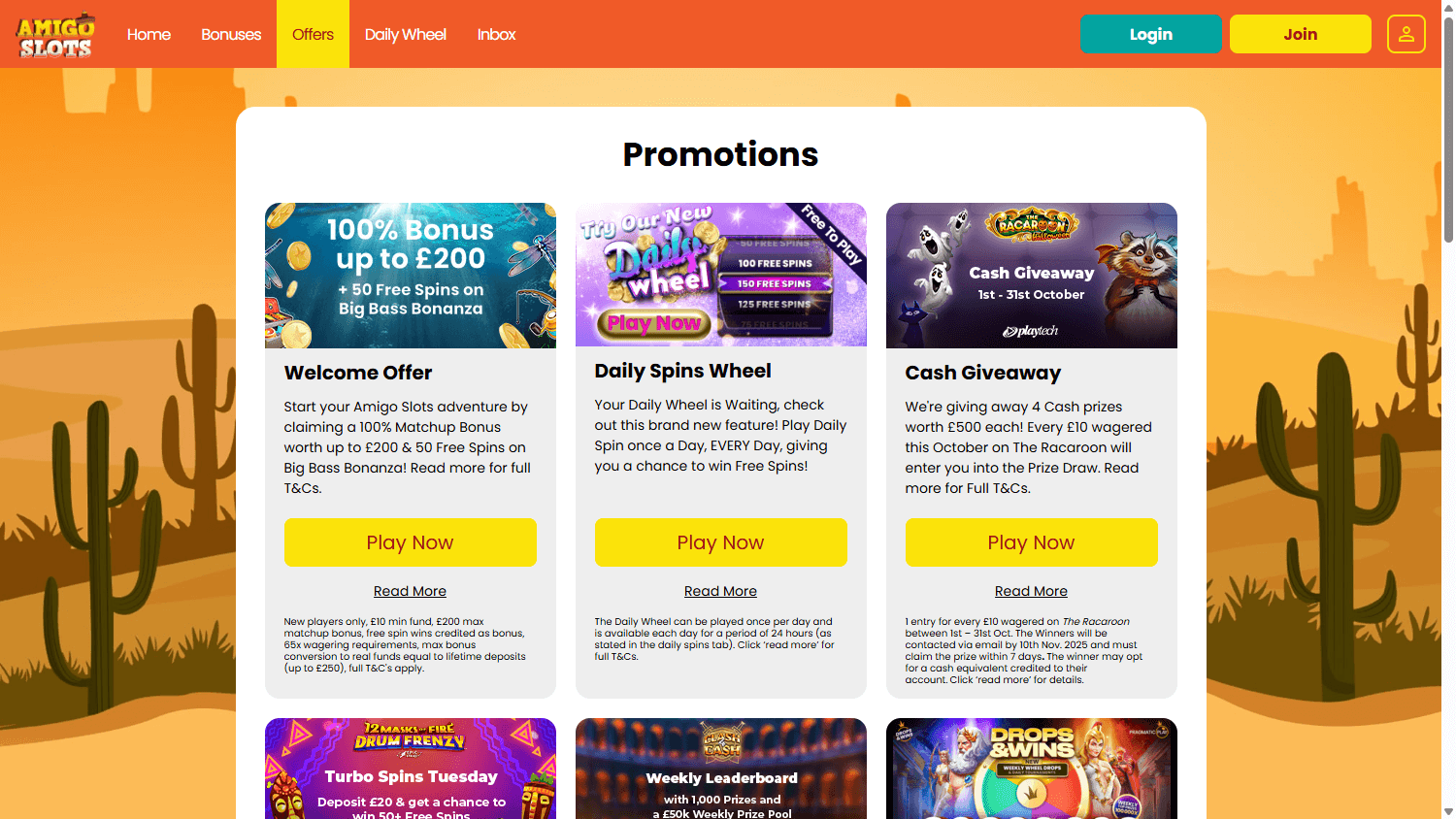 Amigo_Slots_Casino_promotions_desktop