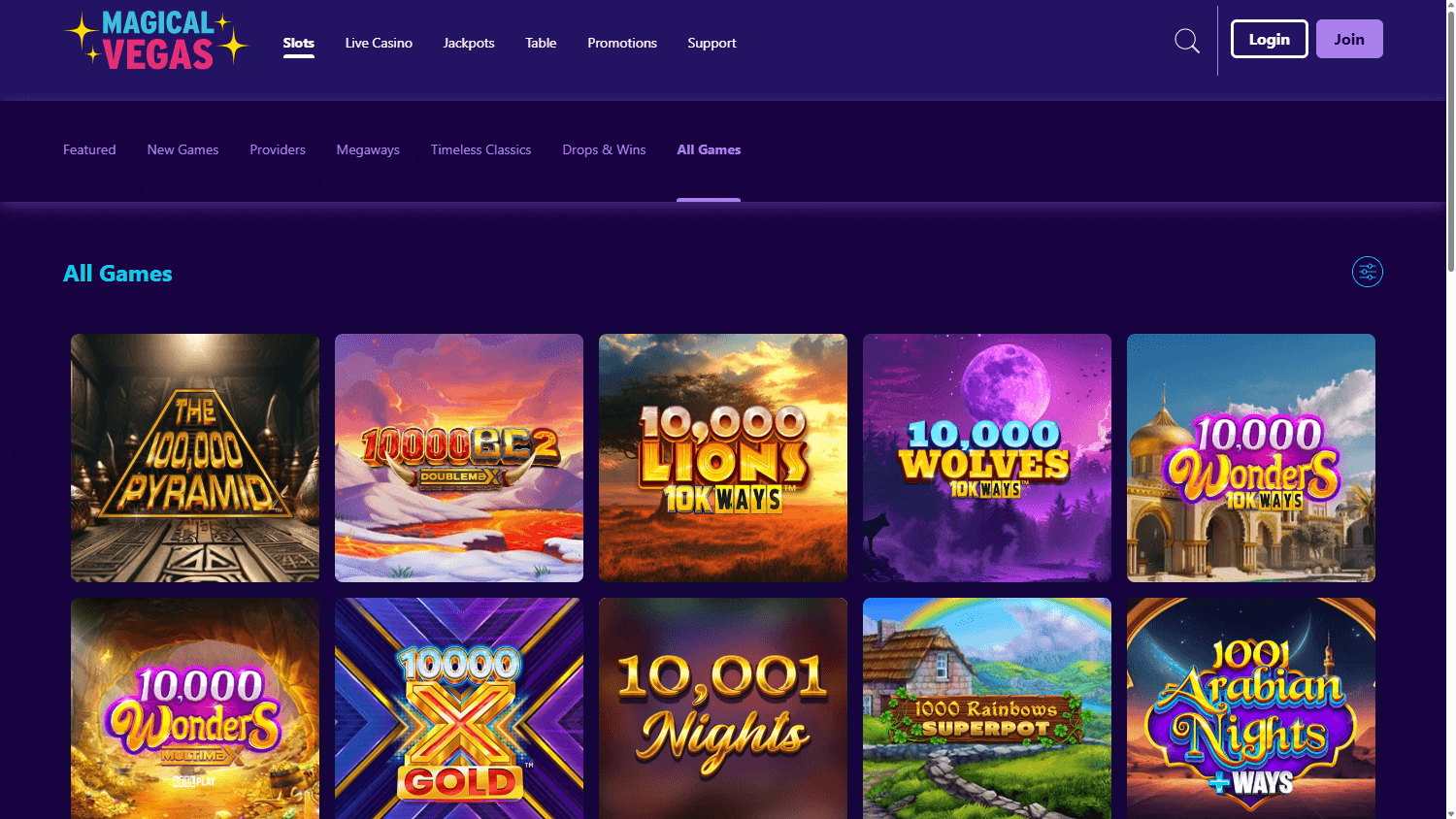 Magical_Vegas_Casino_game_gallery_desktop