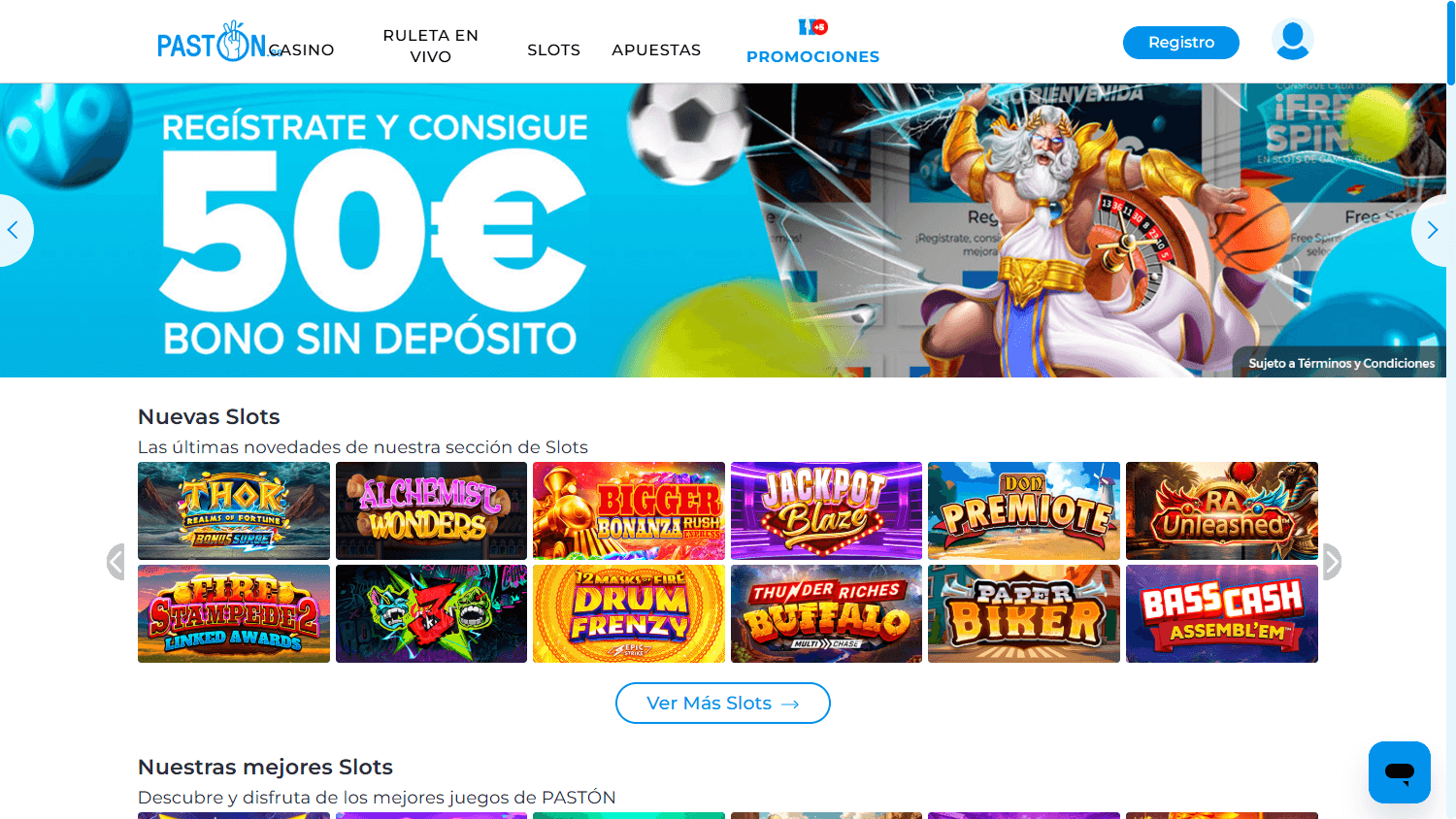 Paston_Casino_homepage_desktop