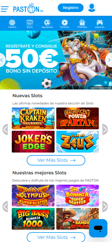 Paston_Casino_homepage_mobile