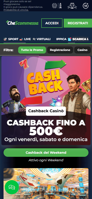 CheScommessa_Casino_promotions_mobile