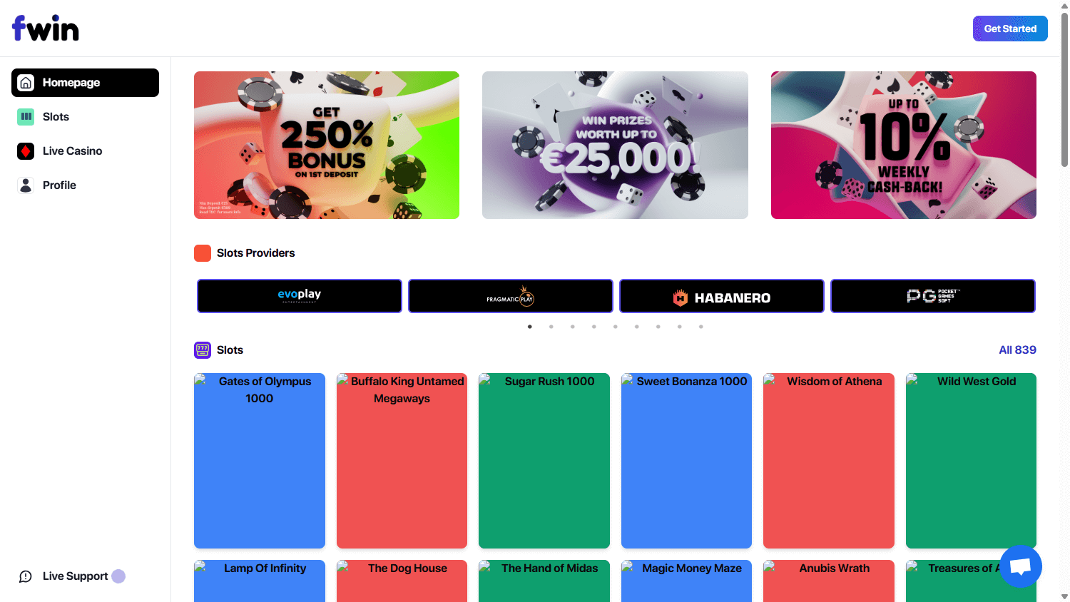 FWIN_Casino_homepage_desktop