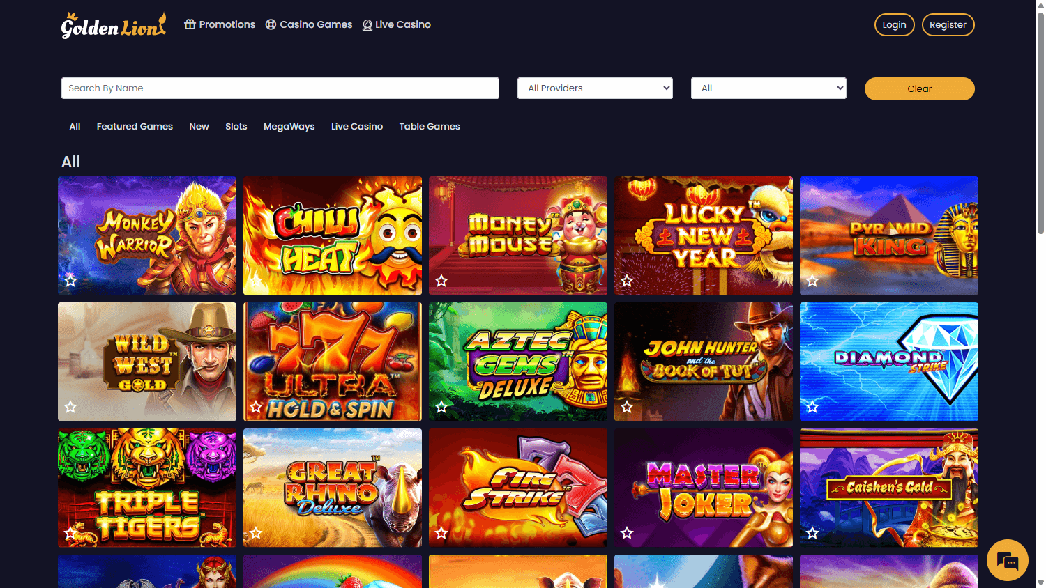 GoldenLion.bet_Casino_game_gallery_desktop