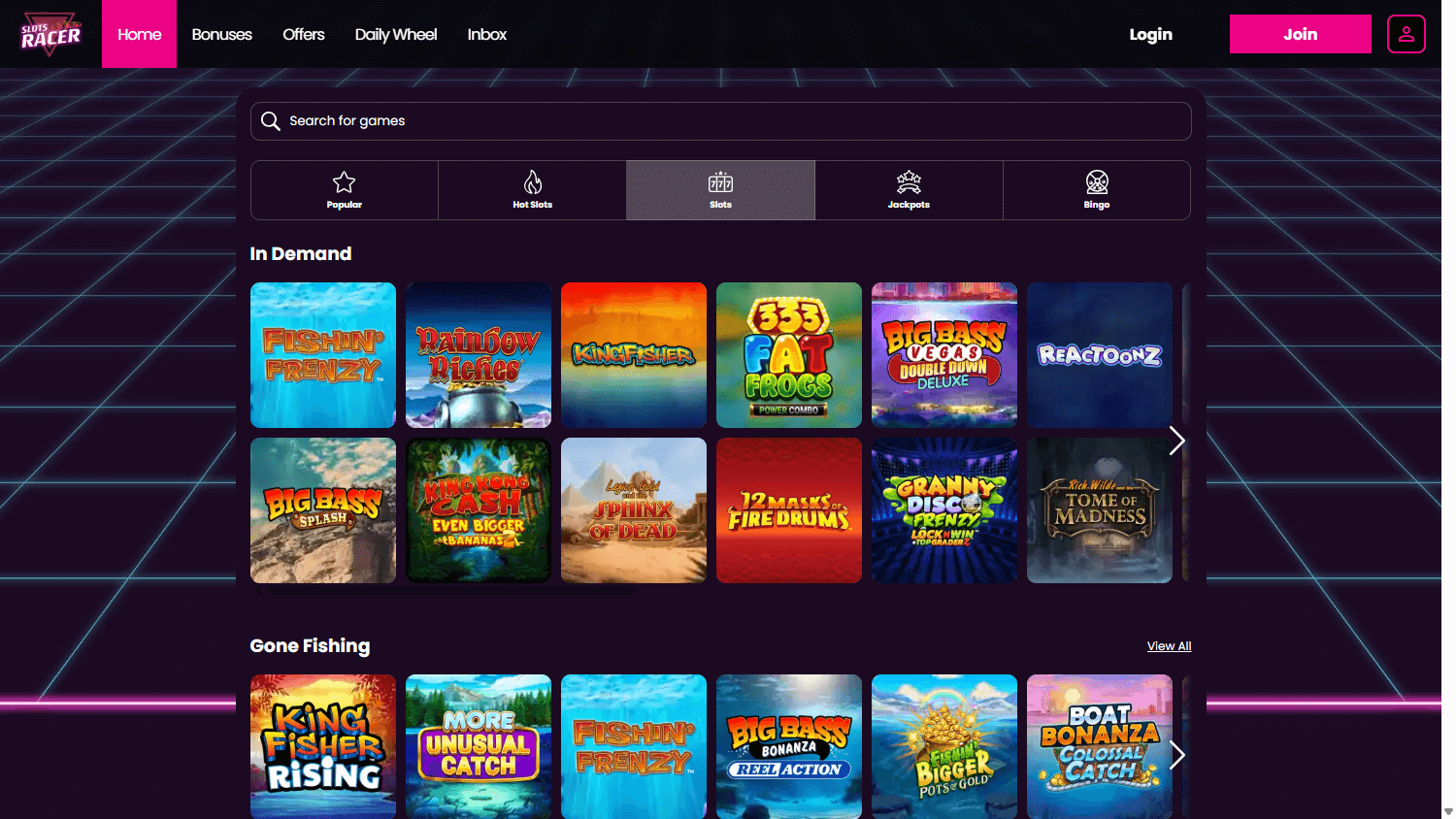 Slots_Racer_Casino_game_gallery_desktop