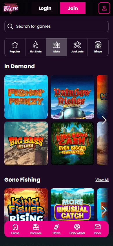 Slots_Racer_Casino_game_gallery_mobile