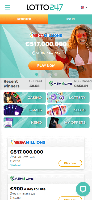 Lotto247_Casino_homepage_mobile