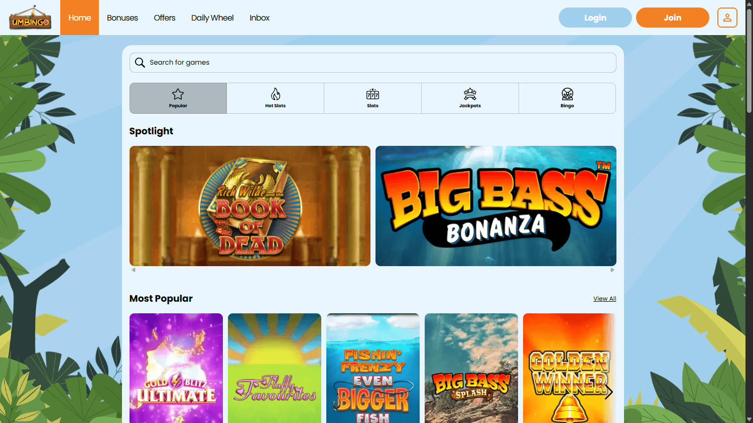 umbingo_casino_game_gallery_desktop