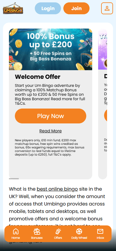 umbingo_casino_promotions_mobile