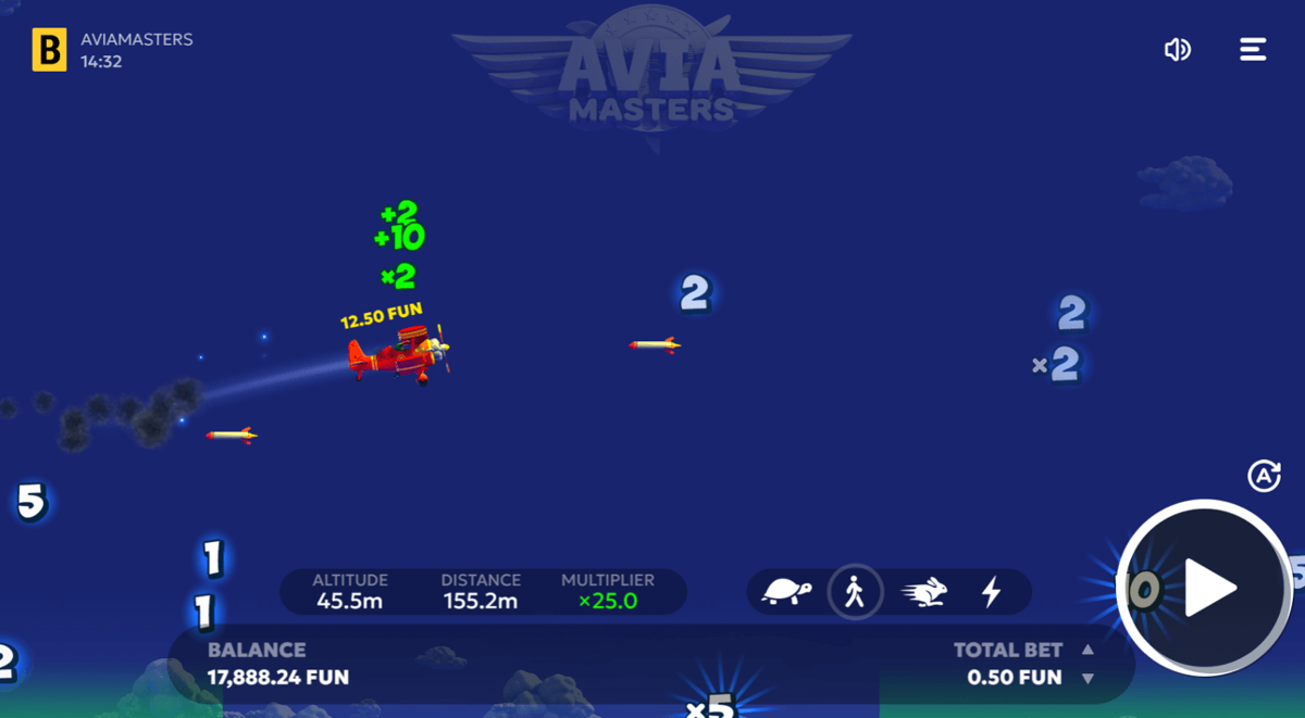 Aviamasters multiplier