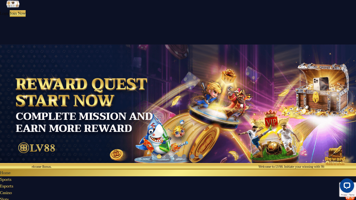 LV88_Casino_homepage_desktop