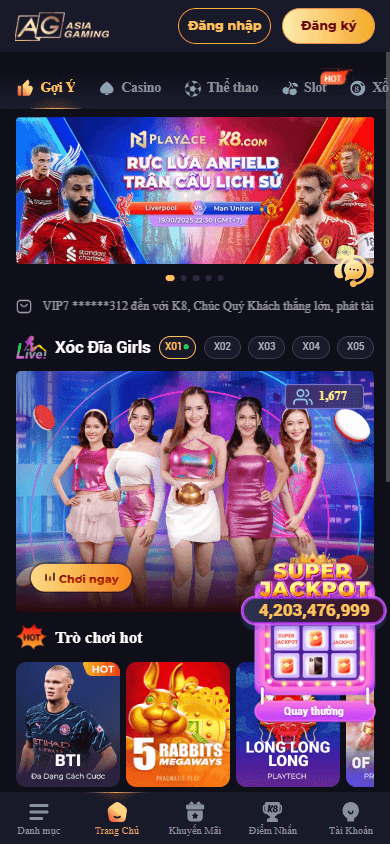 K8_Casino_VN_homepage_mobile