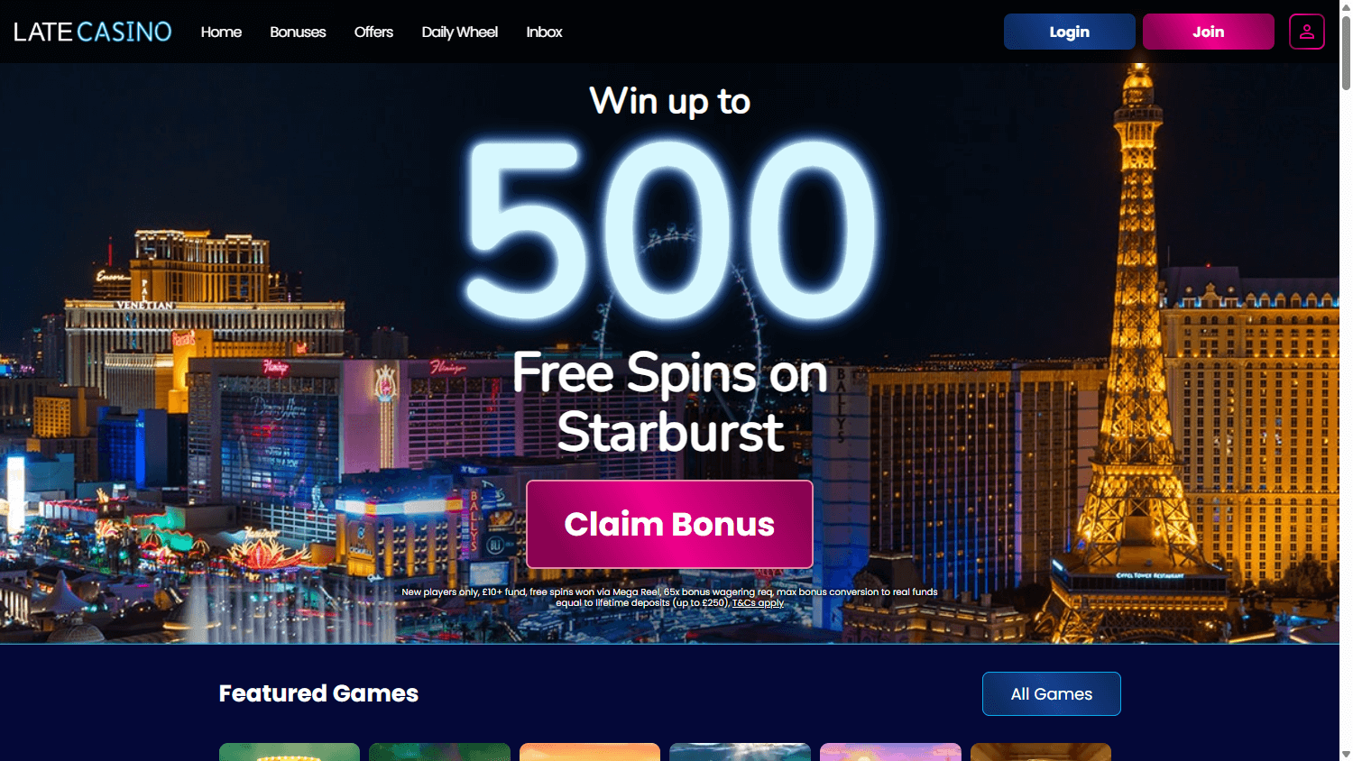 Late_Casino_homepage_desktop