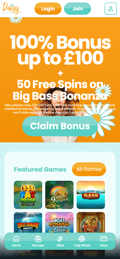 Daisy_Slots_Casino_homepage_mobile