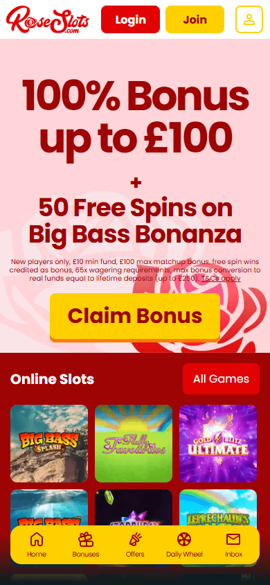 rose_slots_casino_homepage_mobile