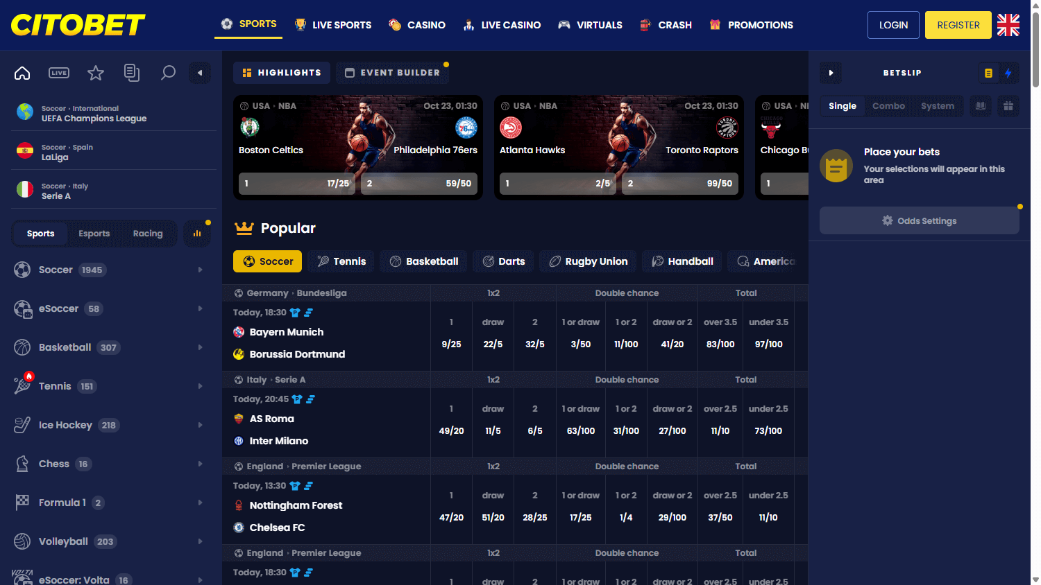 citobet_casino_homepage_desktop