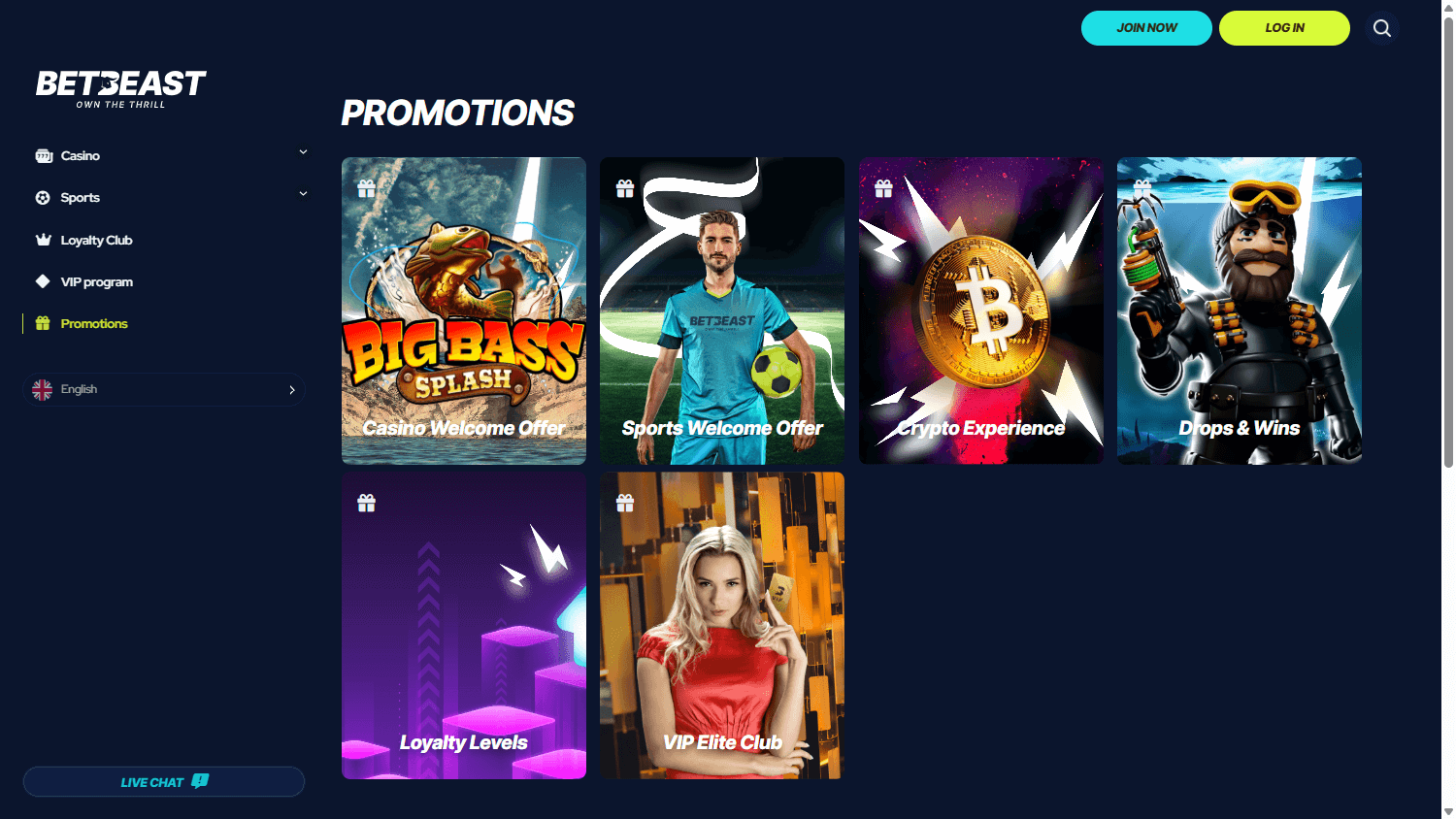 betbeast_casino_promotions_desktop
