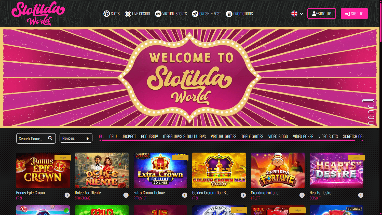 slotilda_world_casino_homepage_desktop